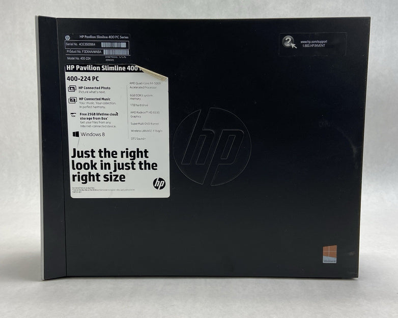 HP Pavilion 400-224 SFF AMD A4-5000 1.5GHz 4GB RAM No HDDOSAC