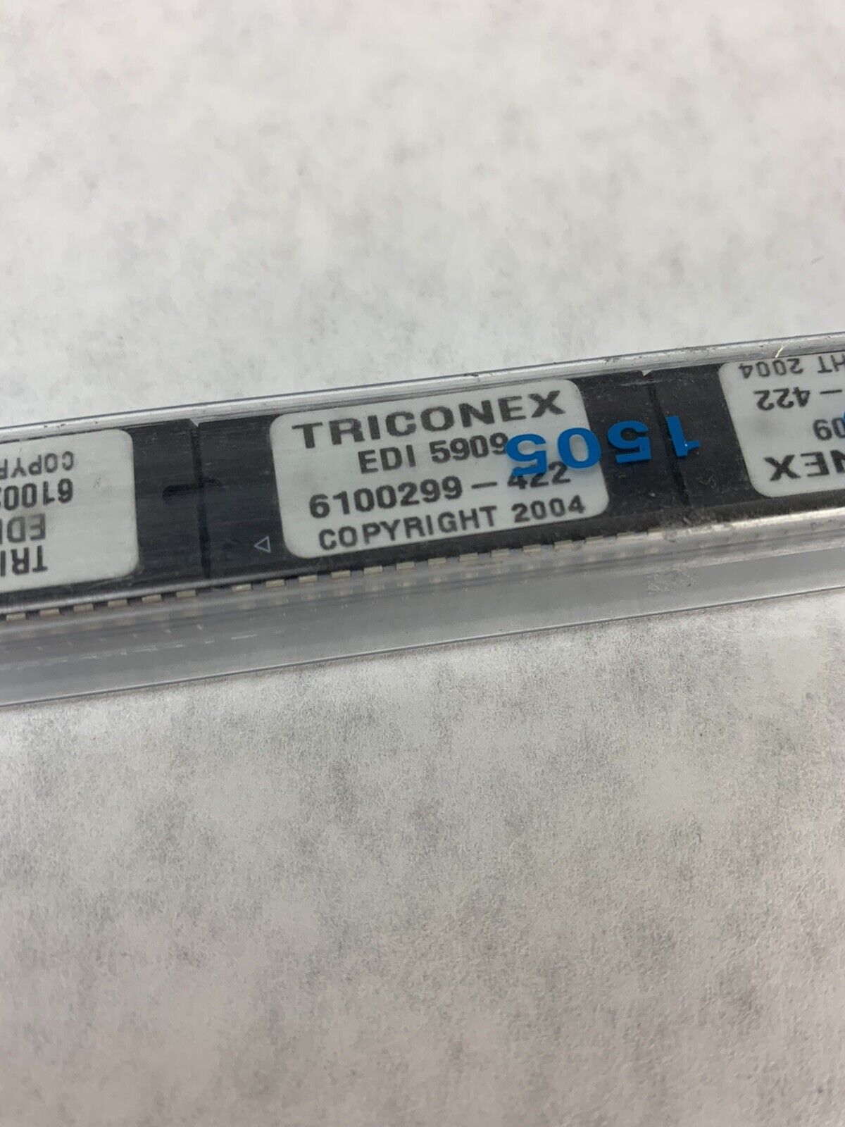 Lot of 5 TRICONEX, EDI 5909, 6100299-422, 28 Pin,  Used