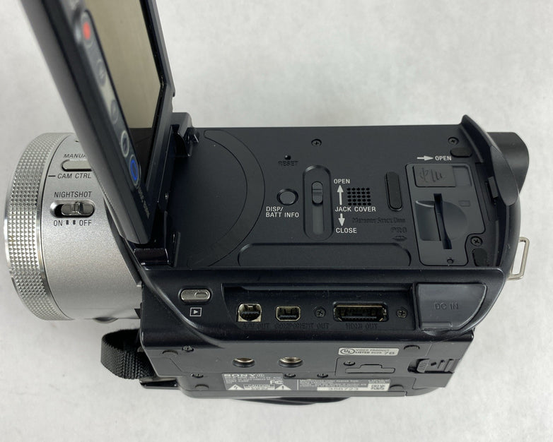 Sony HDR-SR1 30GB HDD LCD Touchscreen Digital Handycam Camcorder - Tested
