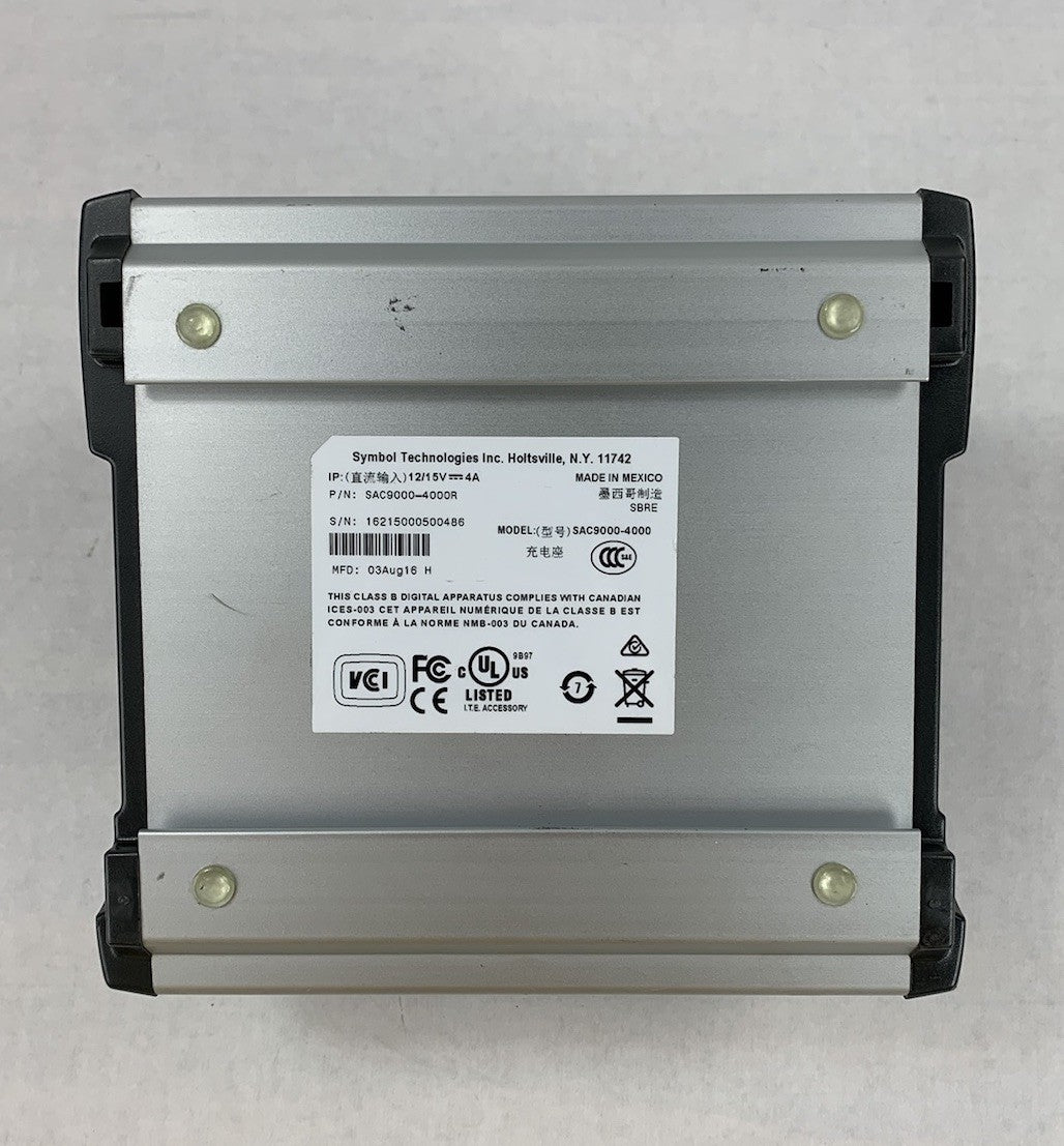 Symbol SAC9000-4000 4-Bay Battery Charger