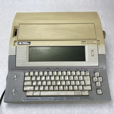 Vintage Smith Corona PWP3200 5N Electric Personal Word Processor - Parts Repair