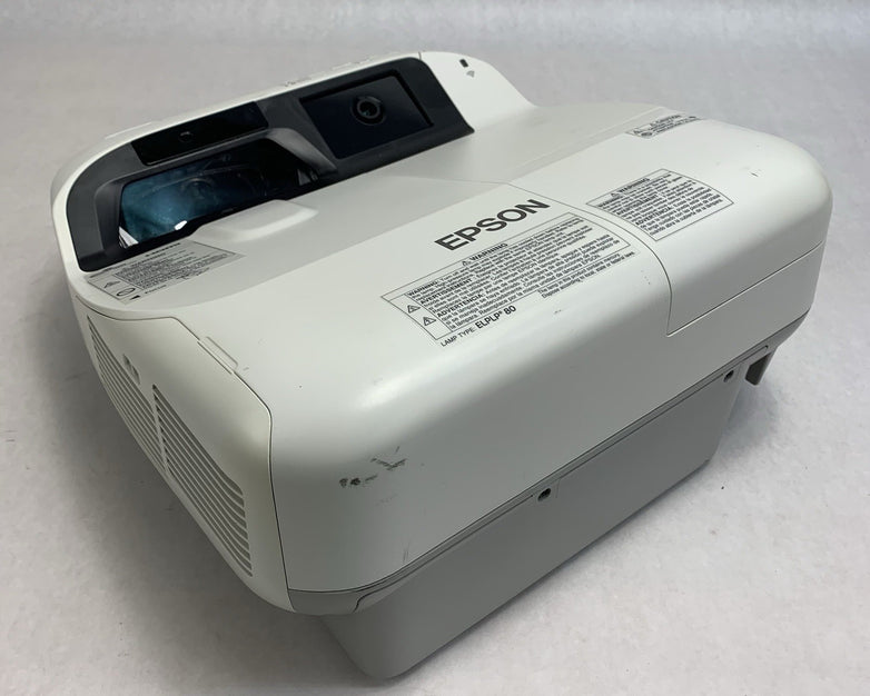 Epson H599A BrightLink 595Wi LCD Lamp Projector 635 Lamp Hours - No Remote