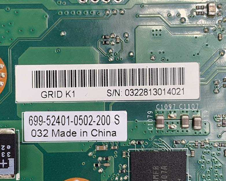 Nvidia GRID K1 16GB DDR3 Graphics Accelerator