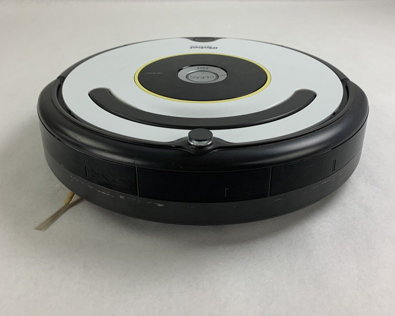 iRobot Roomba Robotic Vacuum Cleaner 620 Bad Battery Left Sensor For Parts
