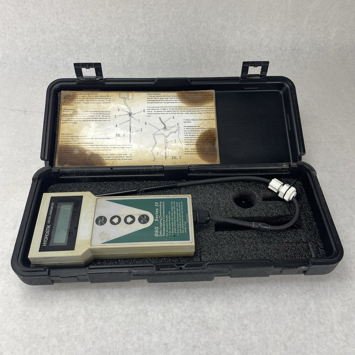 Hydrostik  DSG-30 Digital Hydrometer Alber Corp Untested1