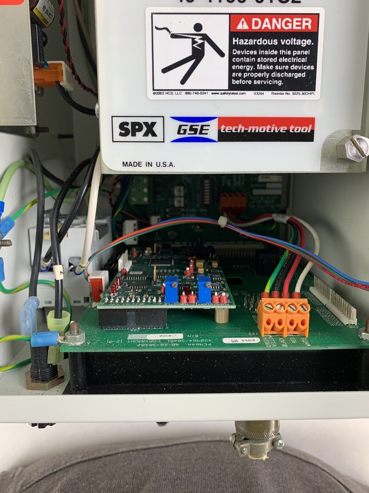 SPX GSE Tech-Motive C2000AP1N1 Mini Screwdriver Controller Parts and Repair