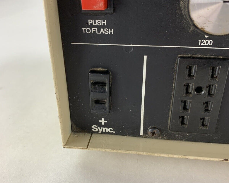 Ascor Light CD1200 Studio Flash Power Pack Untested No Cord