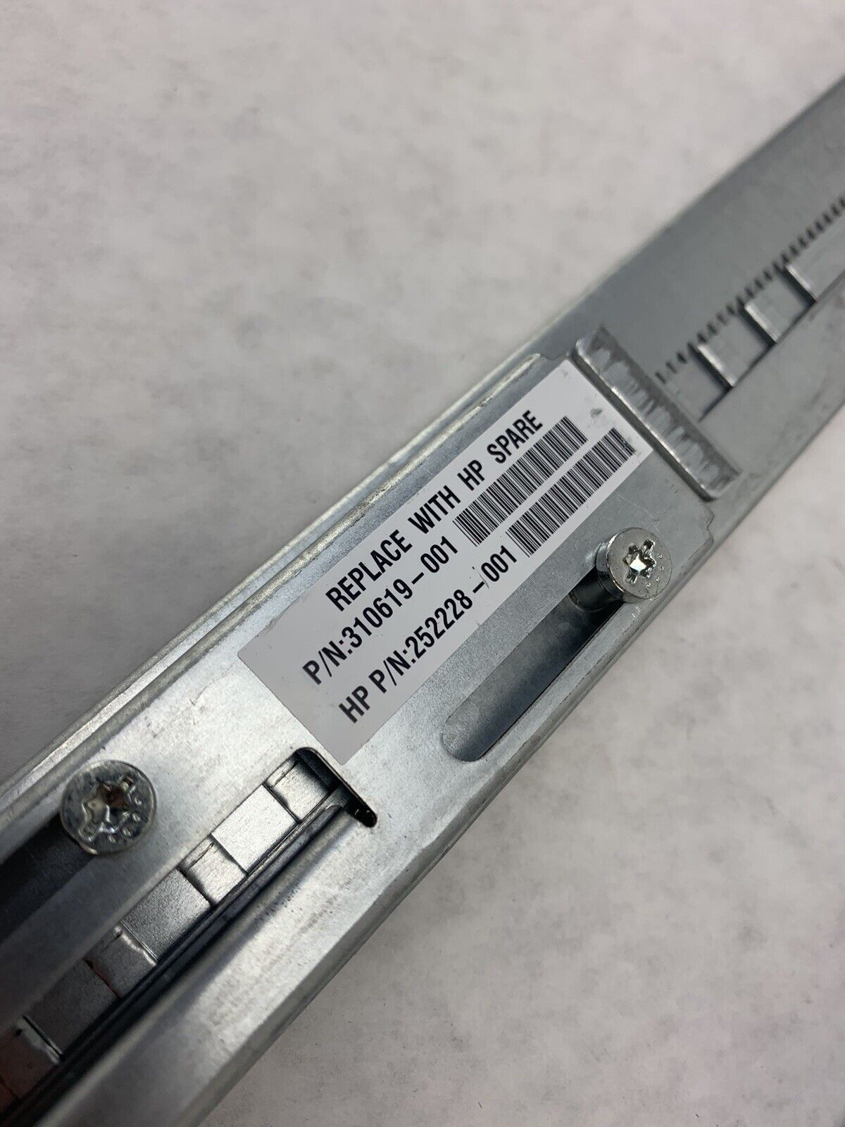 HP Left and Right Server Rails 252228-001 310619-001