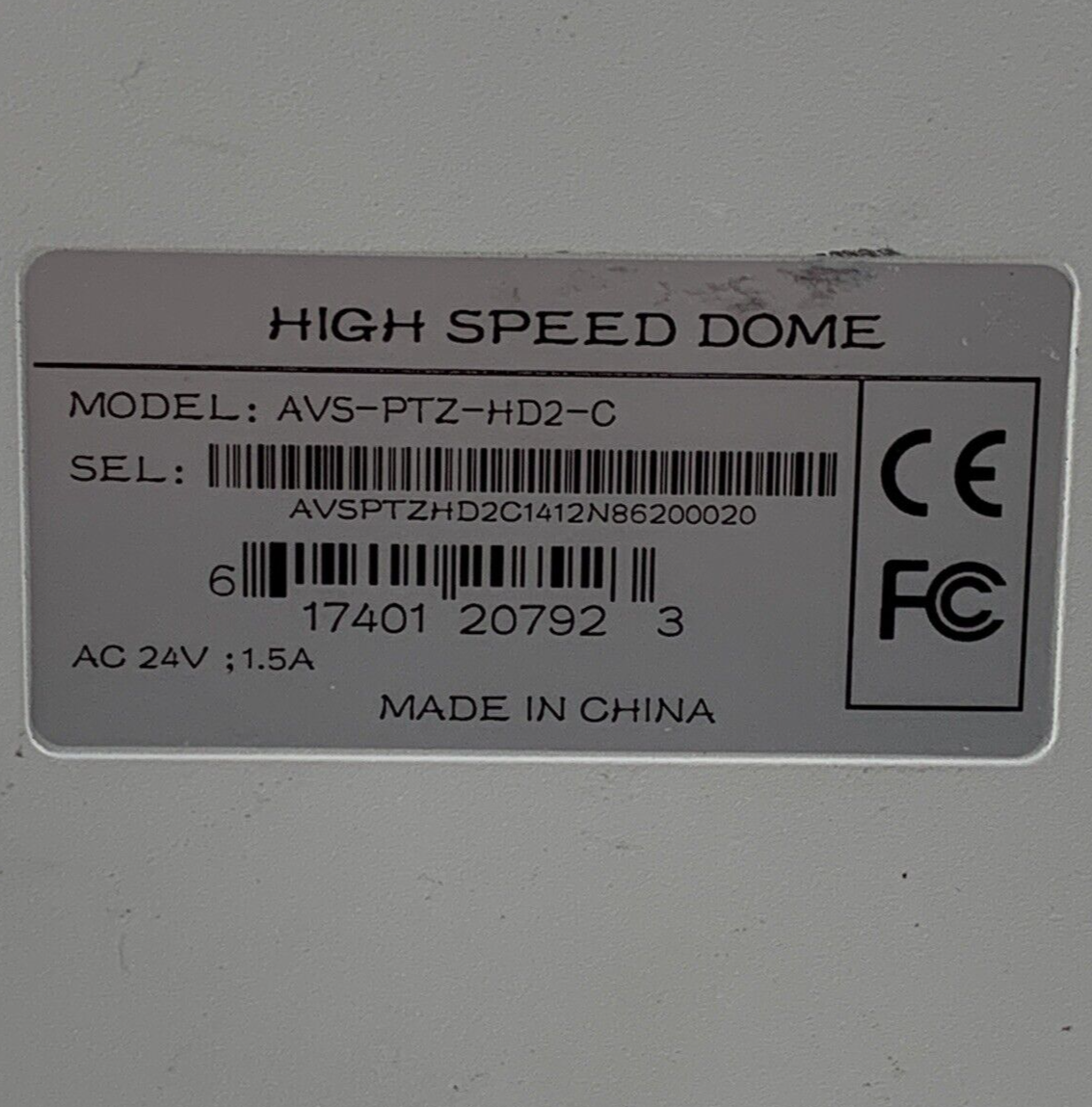 Clearview AVS-PTZ-HD2-C High Speed Dome Tested Bad Video Quality