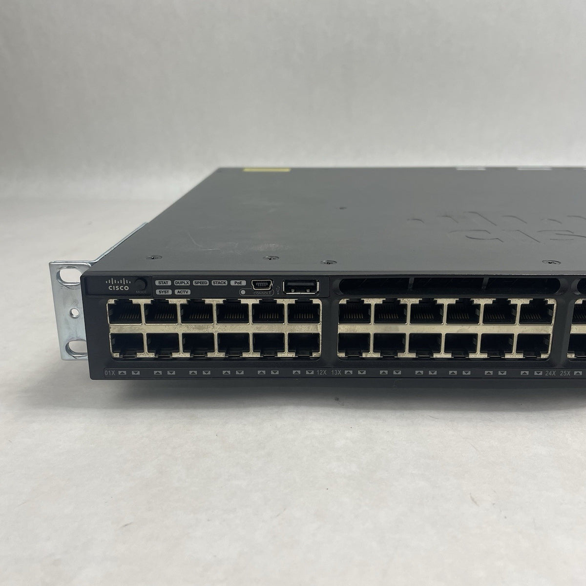 Cisco WS-C3650-48PS-S V05  Tested & Reset 1X PSU3
