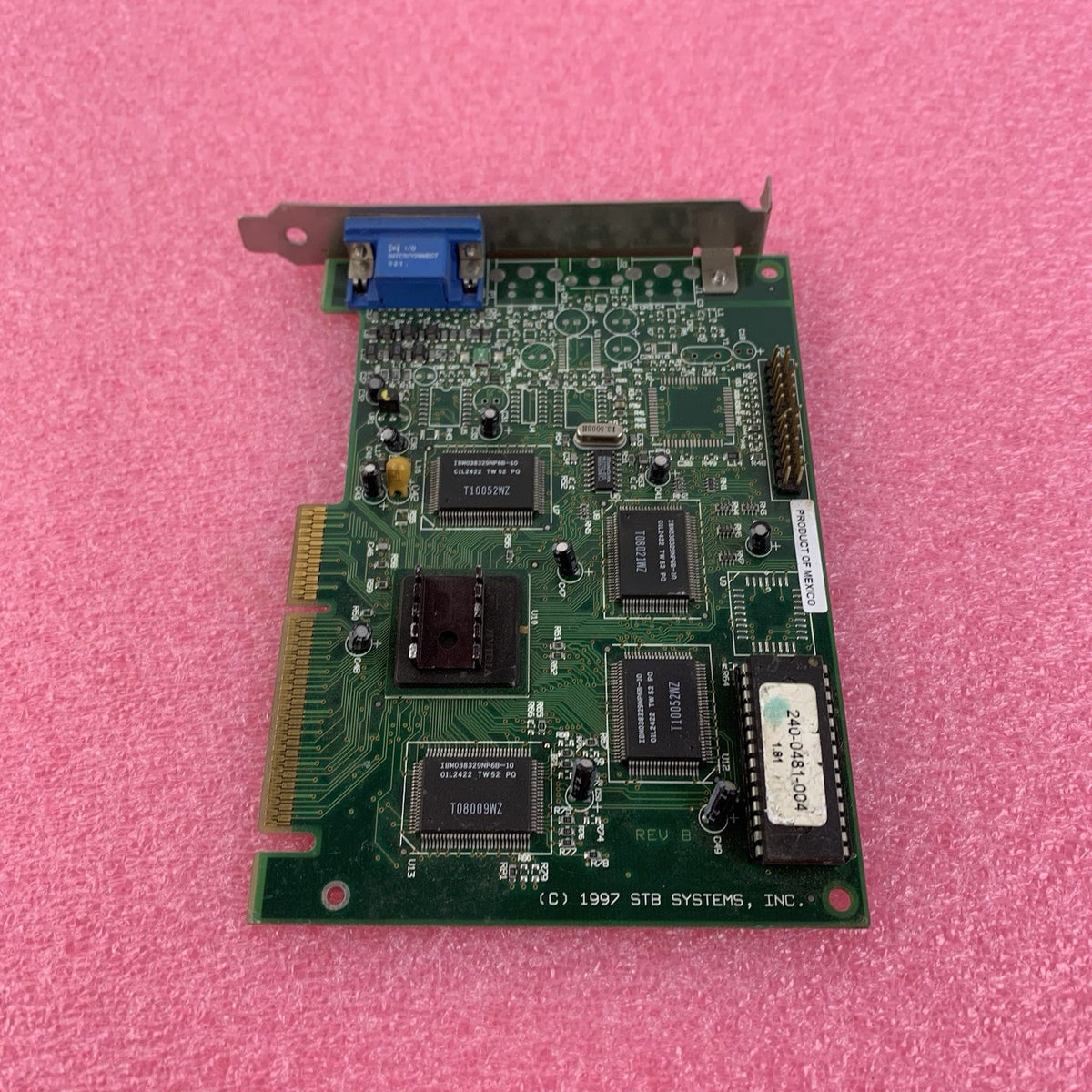 Vintage STB Systems 1X0-0620-305 Velocity 128 AGP Video Graphics Card - Untested2
