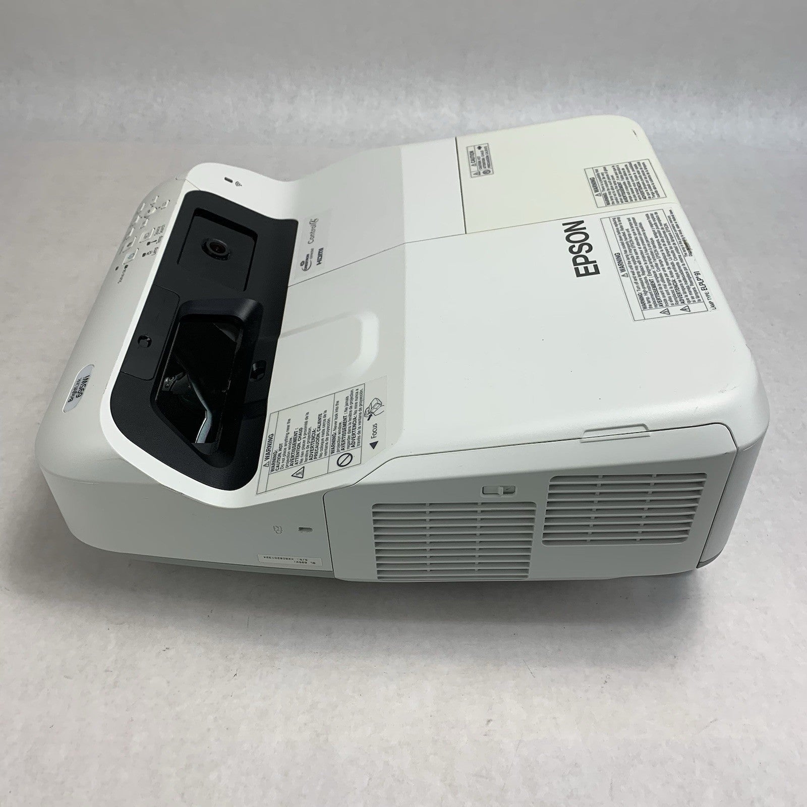 Epson PowerLite 695Wi H740A LCD Lamp Projector 3049 Lamp Hours - No Remote4
