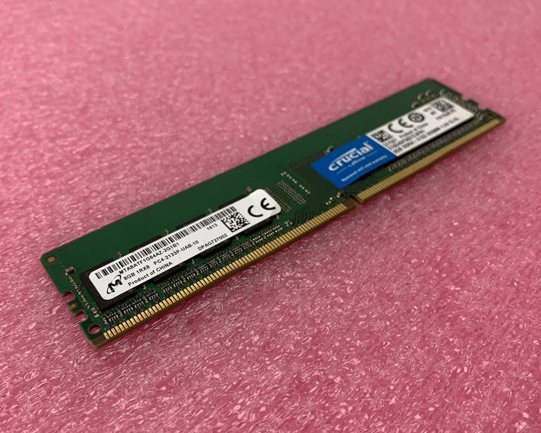 Micron Crucial MTA8ATF1G64AZ-2G1B1 PC4-2133P-UAB-10 8GB 1Rx8 Desktop Memory RAM