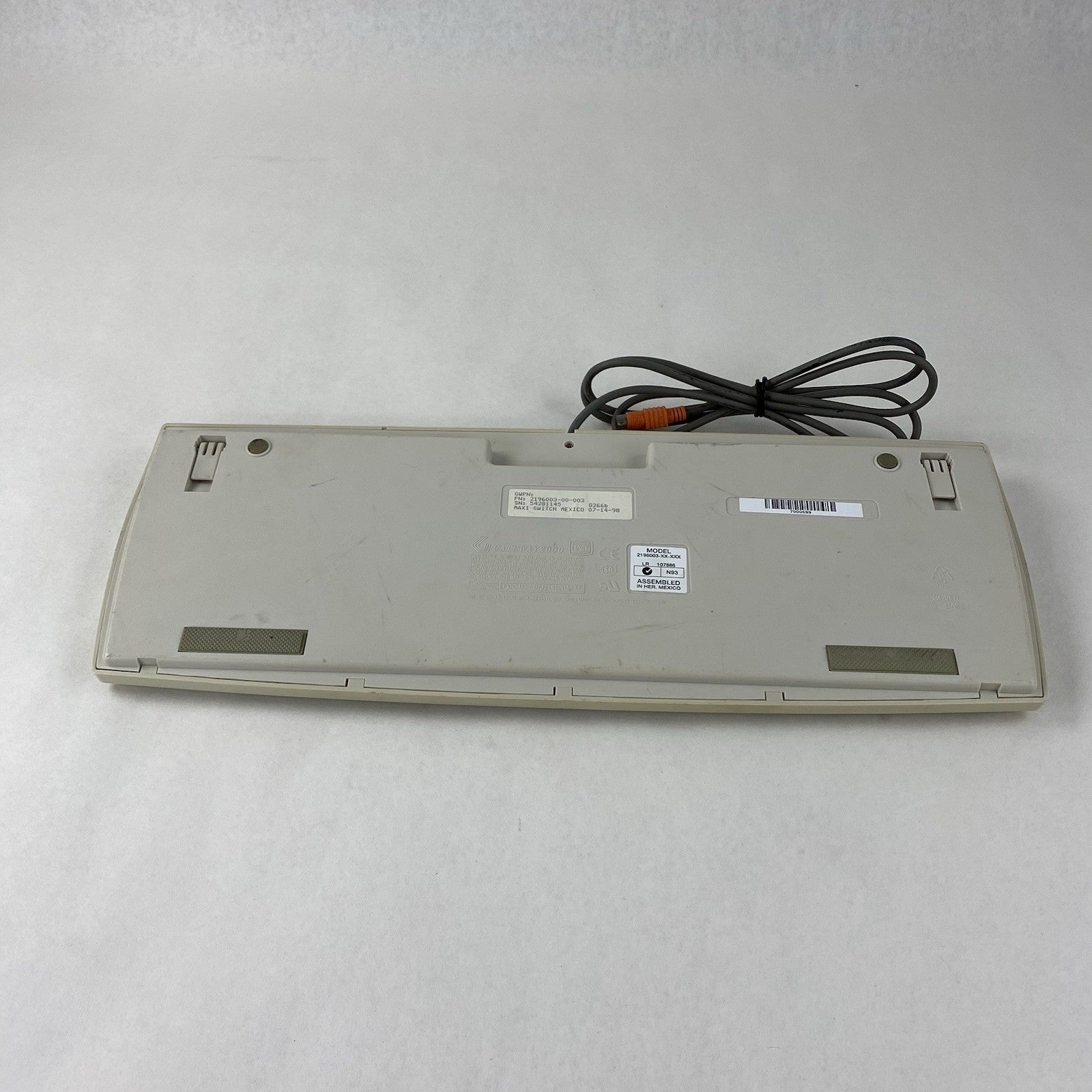Gateway 2000 2196003-XX-XXX Keyboard Tested Missing Key9