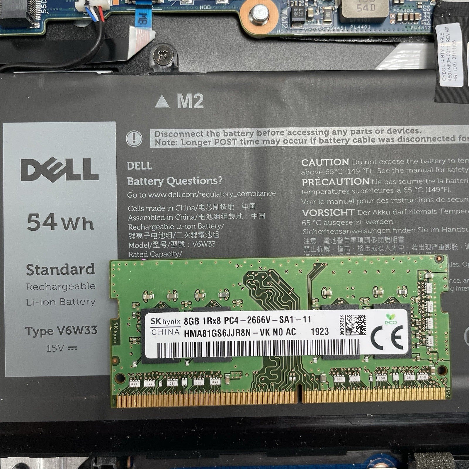 Dell Latitude 3520 15.6" i5-1135G7 2.40 GHz 8 GB RAM No SSD/OS/AC - Worn Keys23