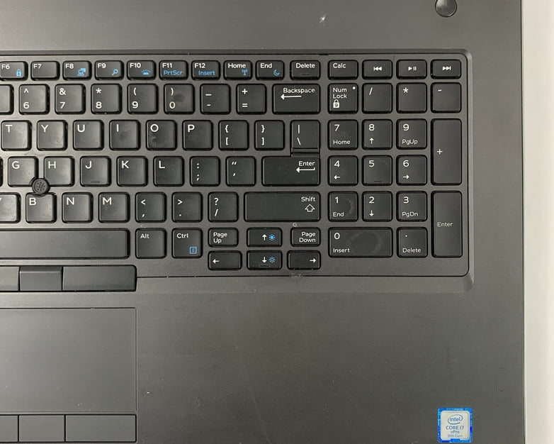 Dell Precision 7740 Intel i7-9850H 2.60 GHz 16 GB RAM 17.3" No HDD No OS No Batt