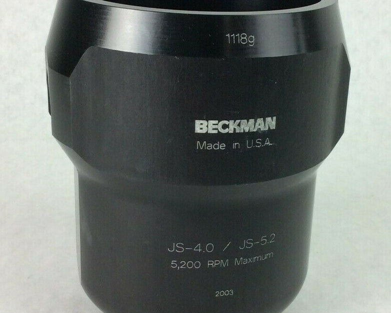 Beckman Coulter JS-4.0 JS-5.2 5200 RPM 1118g Centrifuge Swing Bucket