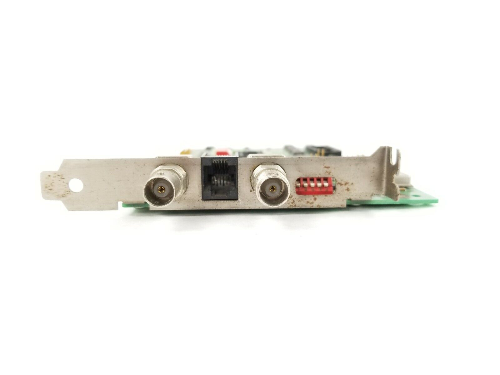 Wang Dual Coax Network Card 9754-1 16-bit ISA Card