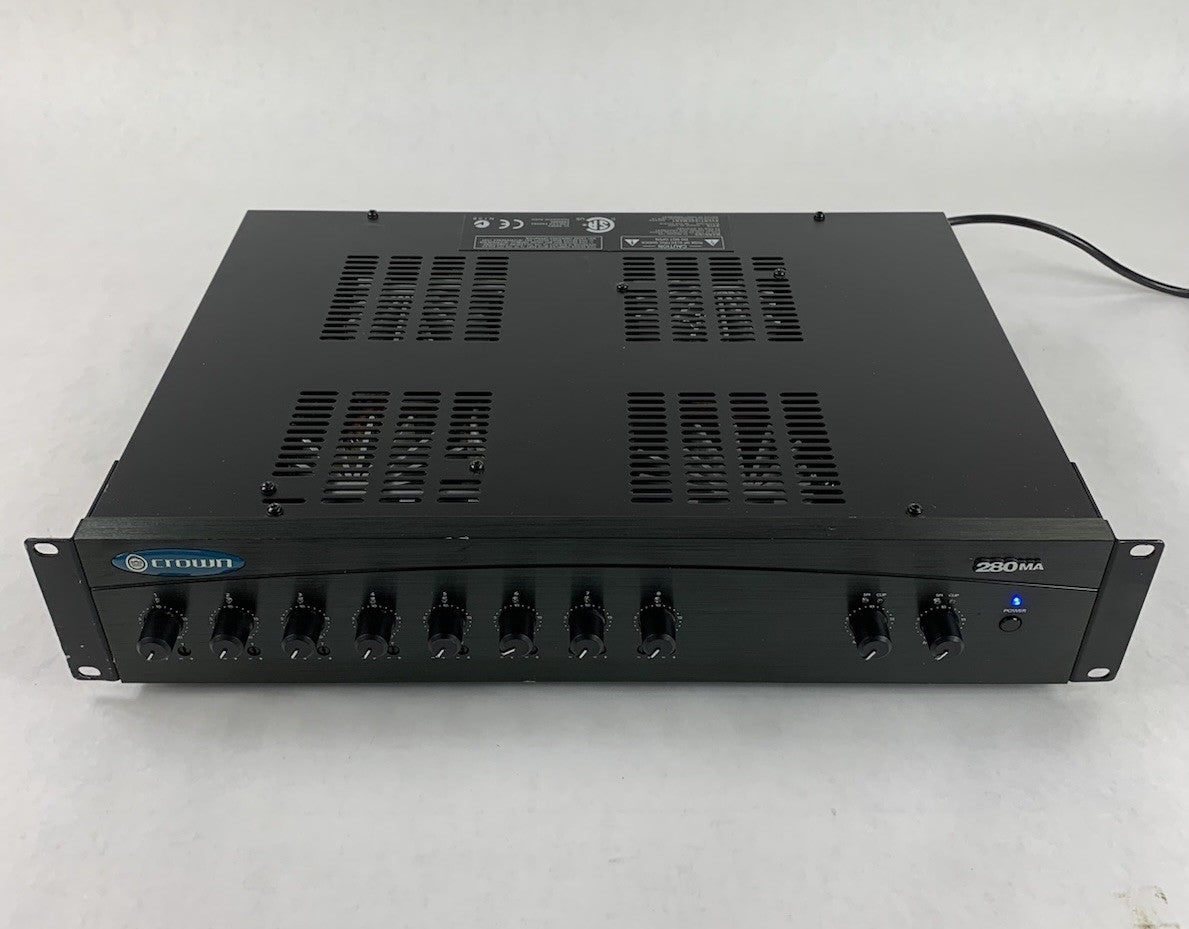 Crown 280MA Mixer / Amplifier - Bad #3 Volume Input Control Parts or Repair2