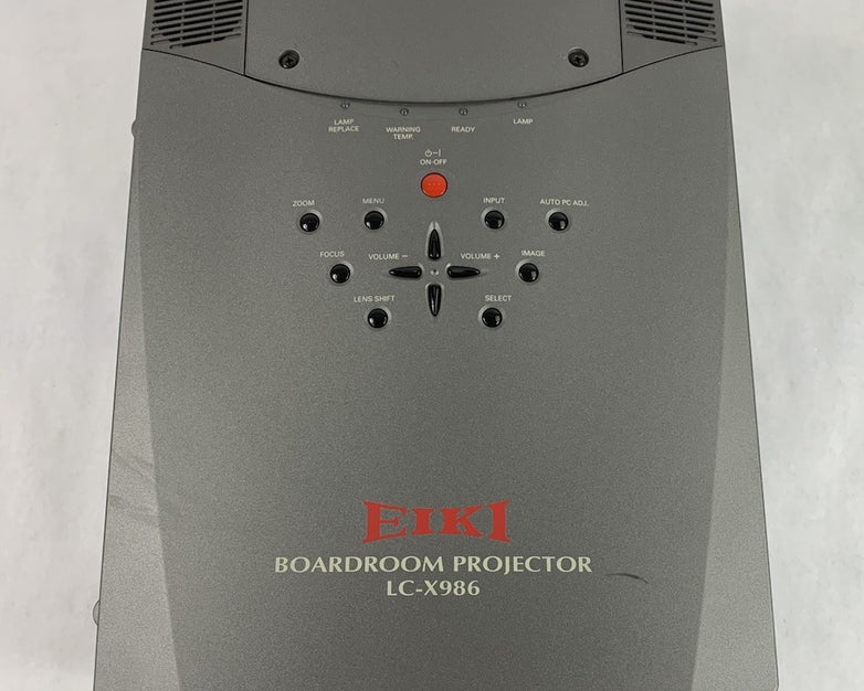 EIKI LC-X986 LCD Projector - Tested