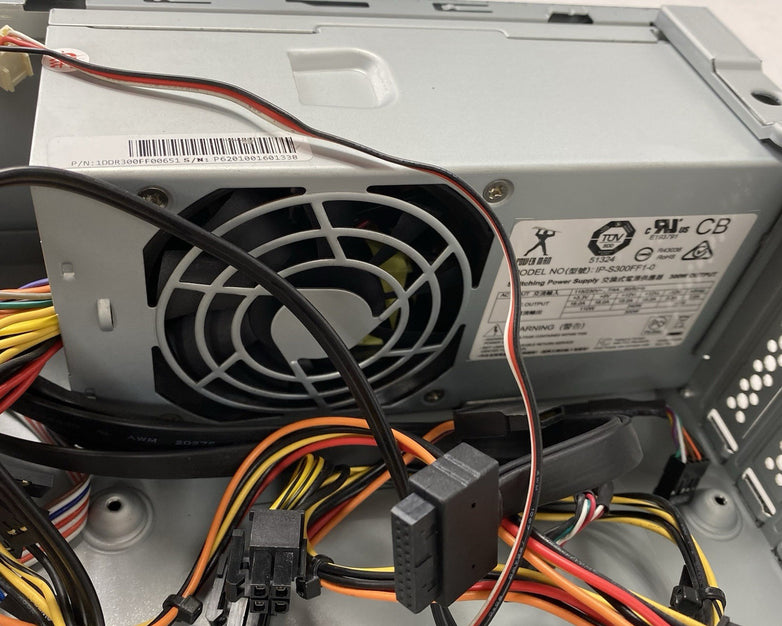 Bytespeed H110M SFF Micro ATX Case with 300W Power Supply