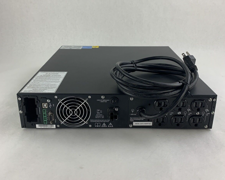 Emerson Vertiv Liebert GXT4-1500RT120 Network Power UPS System No Batteries