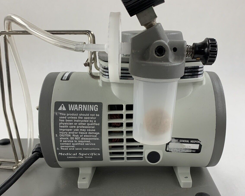 Medical Specifics 2200 M/S Pump Personal Suction Pump Powers and Pumps