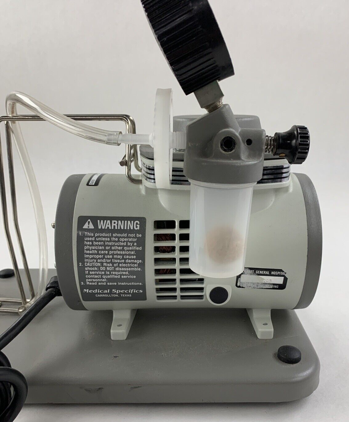 Medical Specifics 2200 M/S Pump Personal Suction Pump Powers and Pumps
