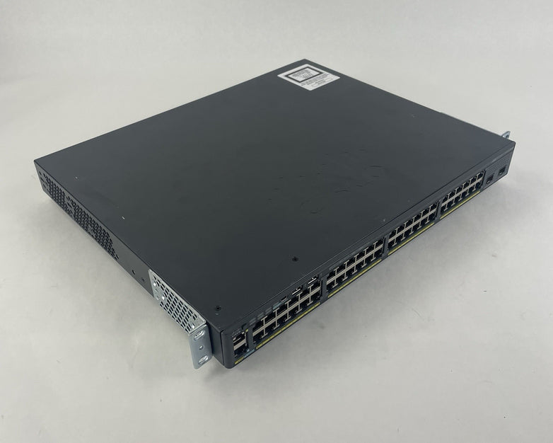 Cisco Catalyst WS-C2960X-48FPD-L V05 48-Port Gigabit Managed PoE+ - Tested