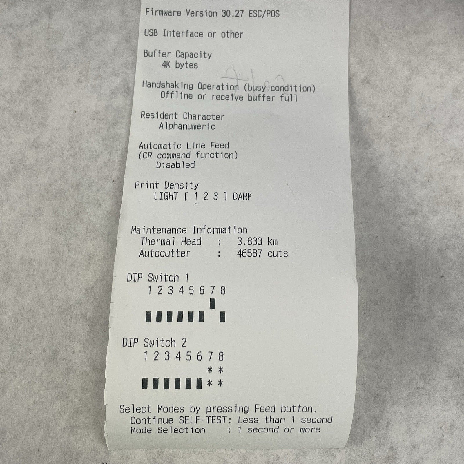 Epson TM-T88V M244A Thermal POS Printer Receipt Tested10