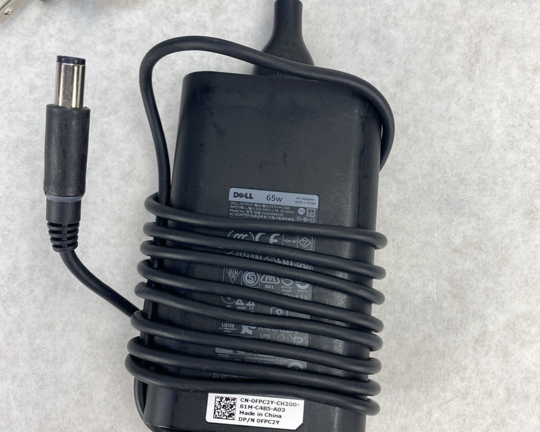 Dell 65W HA65NM130 AC Adapter. Lot Of 10