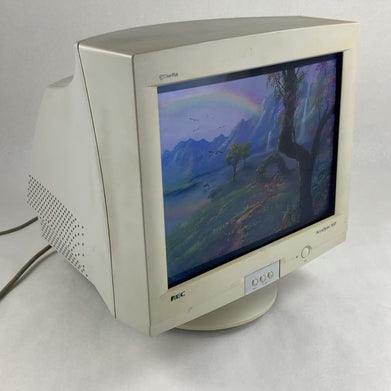 NEC AccuSync 95F M9902 VGA Color Computer Monitor Retro Gaming Grade B Tested