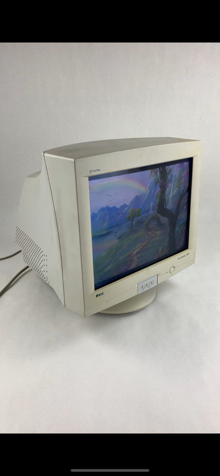 NEC AccuSync 95F M9902 VGA Color Computer Monitor Retro Gaming Grade B Tested