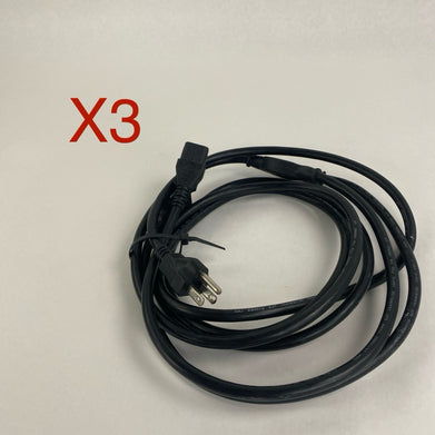 Volex E84516 Duo Cord Mix Lot w/ Volex LL2126 Power Cords Lot of 3