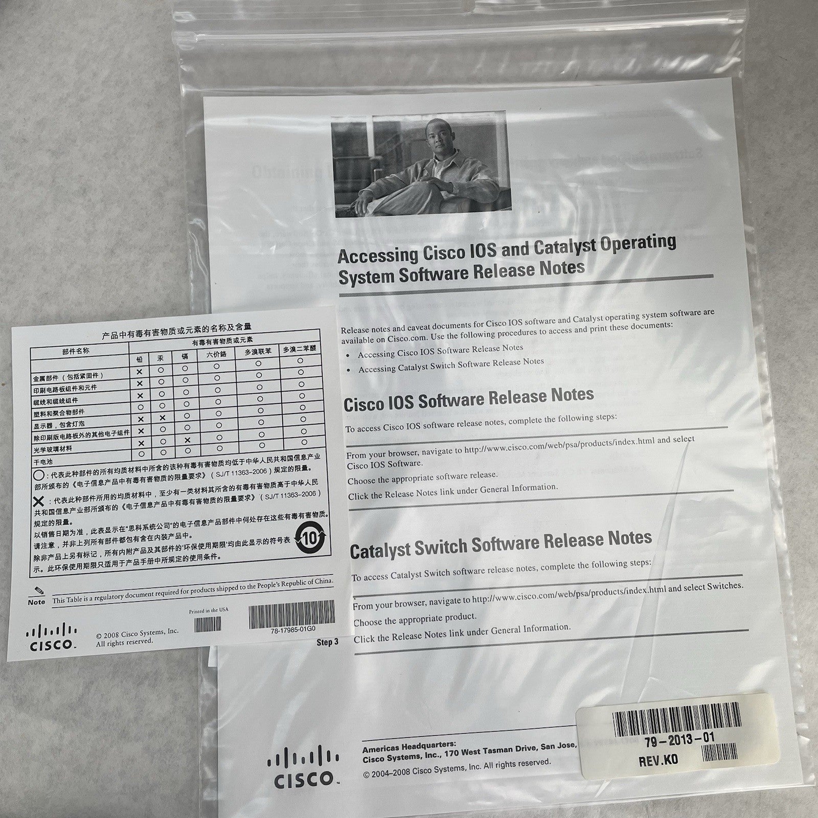 Cisco VG202 Analog Voice Gateway w/power supply & accessories