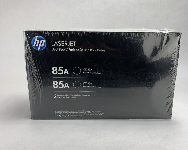 HP Laserjet 85A CE285A Black Toner Cartridges for Laserjet Pro P1102 - Two Pack