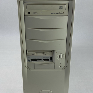 Unbranded Beige Vintage ATX Mid Tower Computer Case with 300W Power Supply