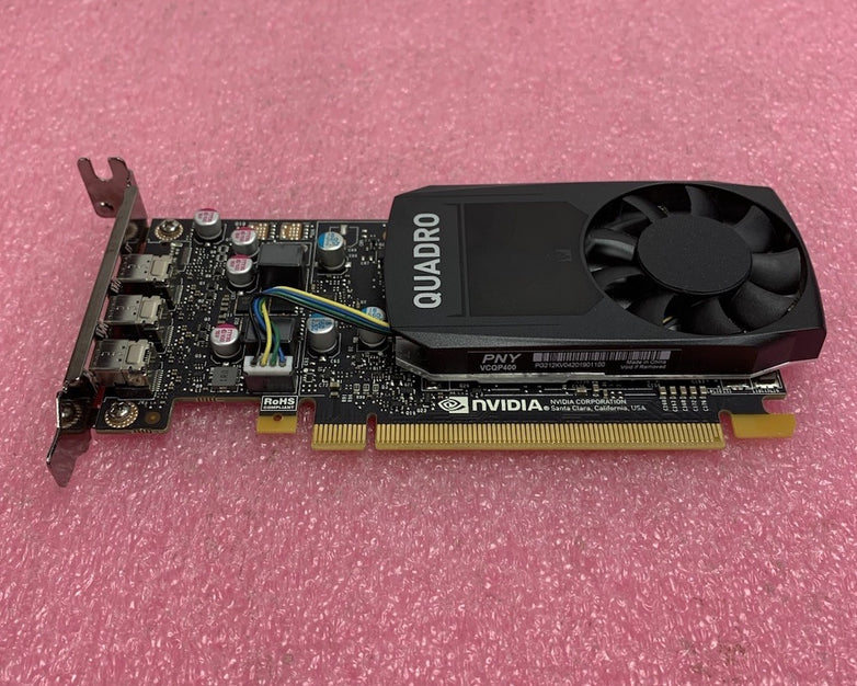 Nvidia Quadro P400 VCQP400 2GB Low Profile Video Graphics Card