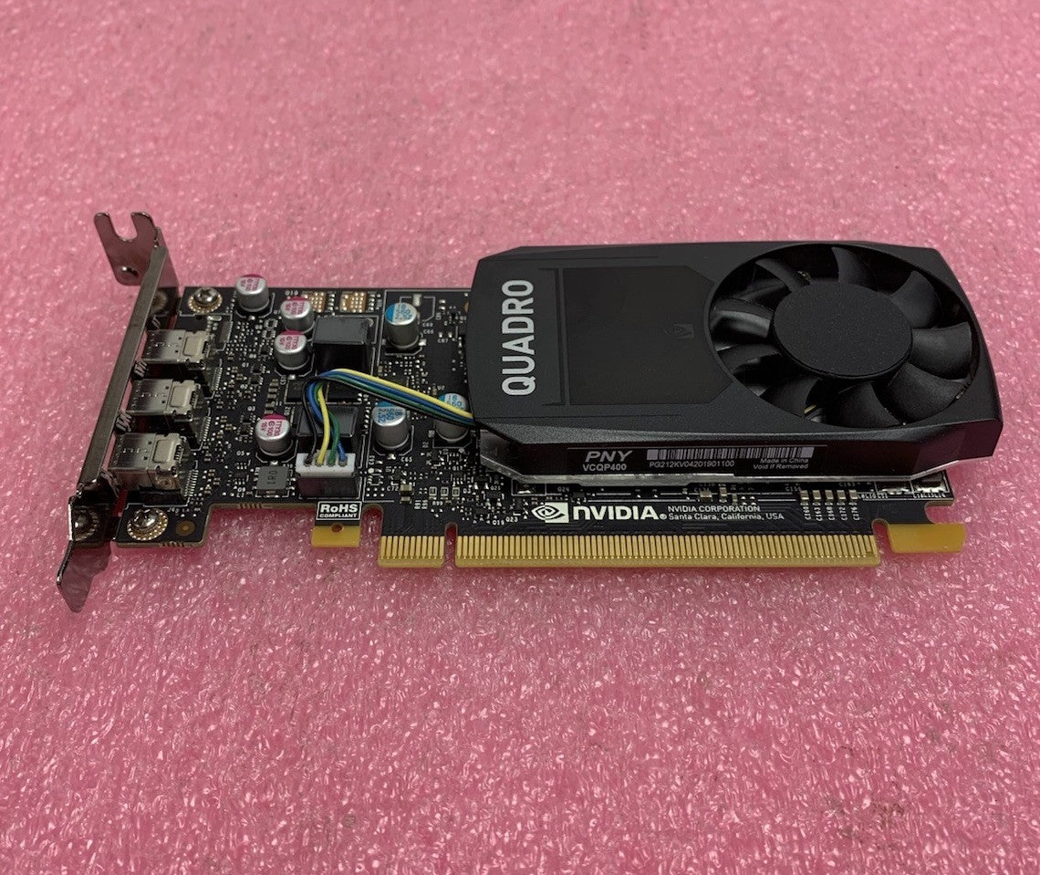 Nvidia Quadro P400 VCQP400 2GB Low Profile Video Graphics Card1