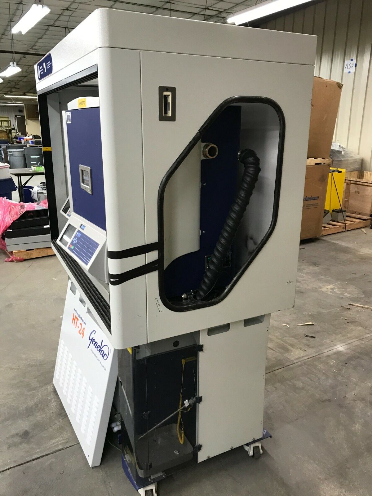 GeneVac HT-12 Series II Lot of 2 Evaporators w/ VC4000D & Edwards Pump HT-24