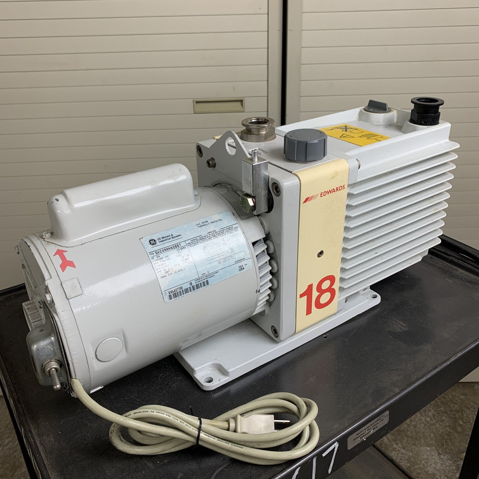 Edwards 18 E2M18 Rotary Vane Vacuum Pump Parts and Repair