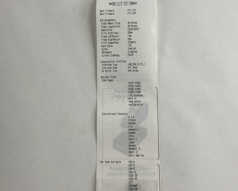 Digital Check SR NE Lite-USB Receipt Printer Tested