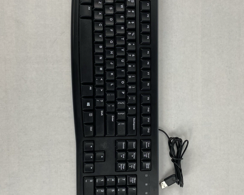 Logitech K120 Y-U0009 Wired USB Keyboard Tested Lot of 5