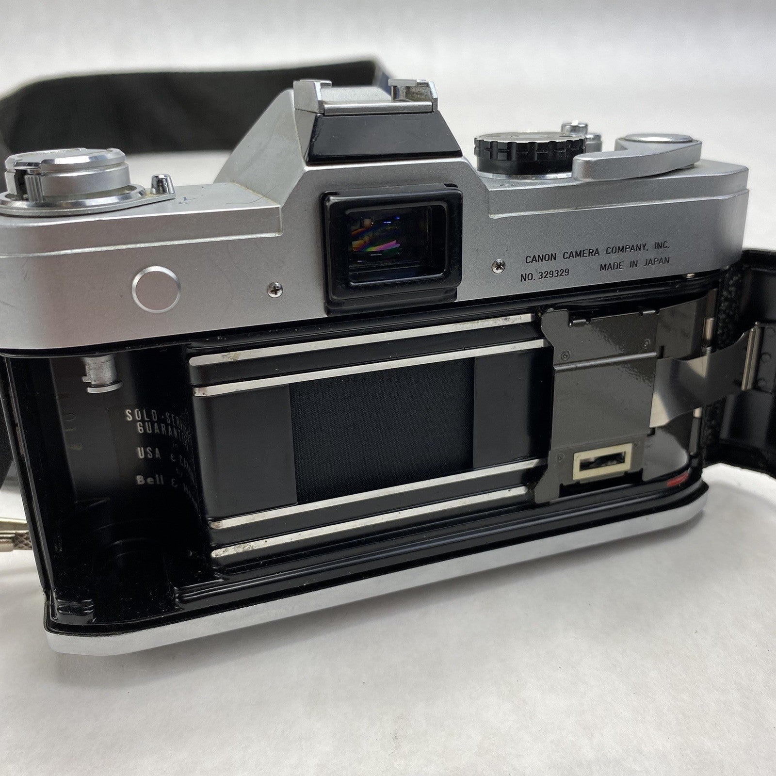 Canon FT QL 35mm Film Camera With FL 50mm 1:1.8 Lens - For Parts or Repair7