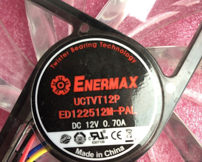 TBVEGAS UCTVT12P 120MM LED Fans With programed lighting