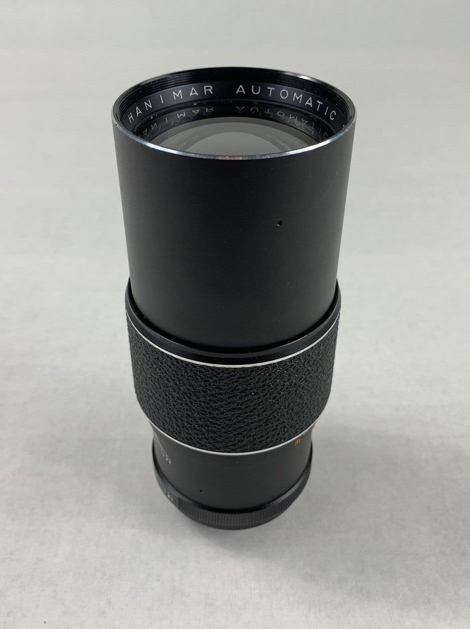 Hanimar Automatic 1:3.5 f=200mm 723566 Camera Lens w/ Case