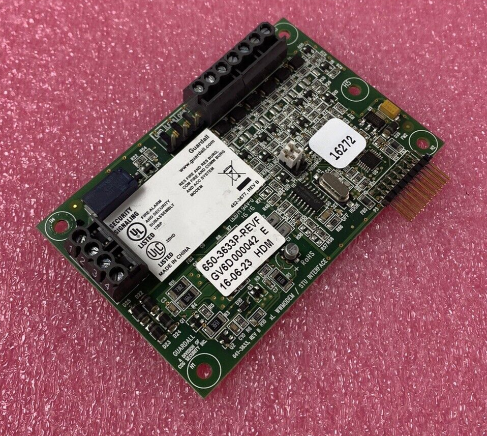 Verex Technology 650-3633 Output Card 12VDC 0.145A Input 12VDC 10mA Output