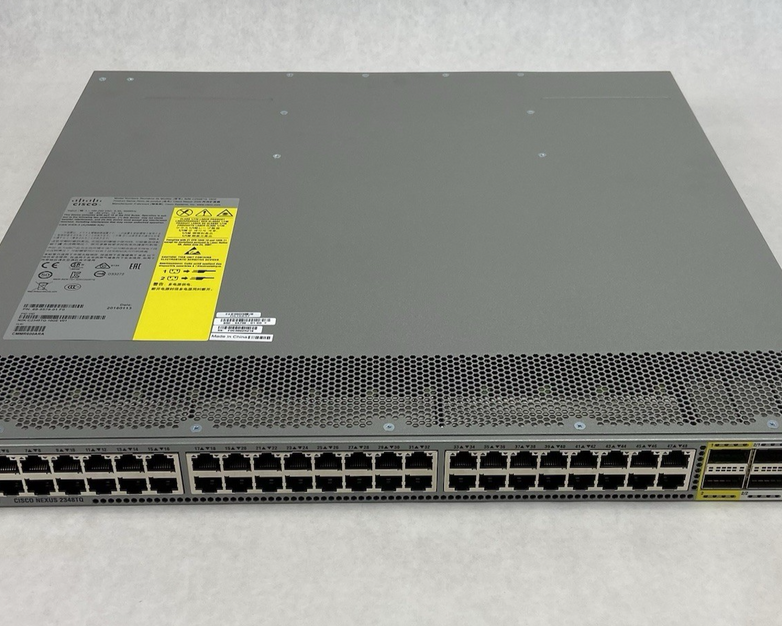 Cisco Nexus N2K-C2348TQ-10G-E 48-Port Fabric Extender Open Box W/ 4 Transceivers