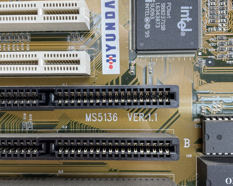 Hyundai P54CTR8 Motherboard Bad Time Chip Boots into Bios