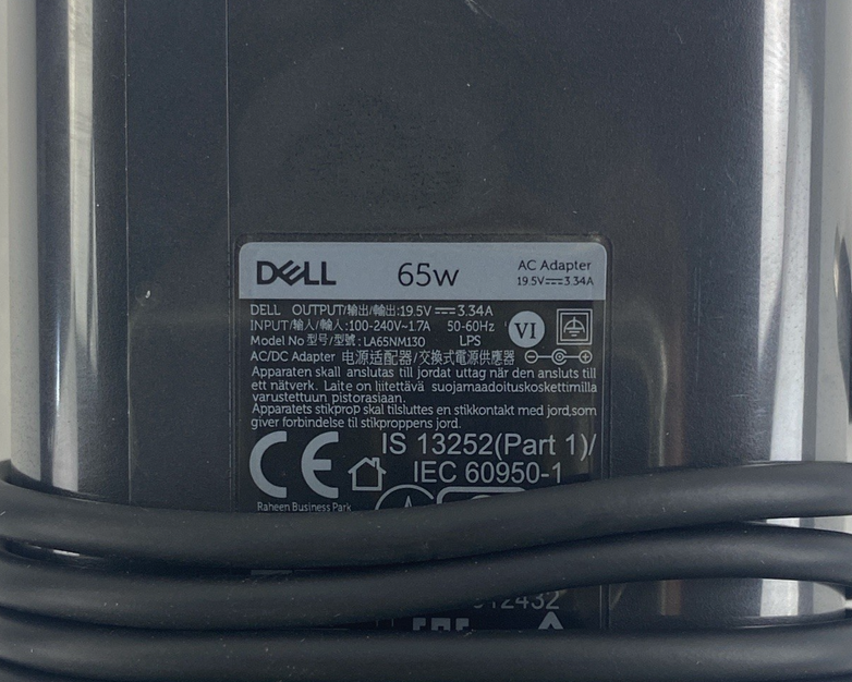 Dell LA65NM130 HA65NM130 65W 19.5V 7.4mm Barrel Charger AC Adapter Lot of 10